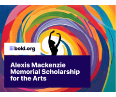 Alexis Mackenzie Memorial Scholarship for the Arts