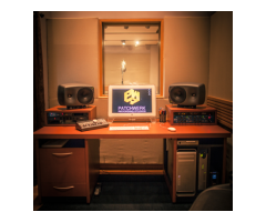 Specialized vocal focus studio, perfect for voice-overs and commericials